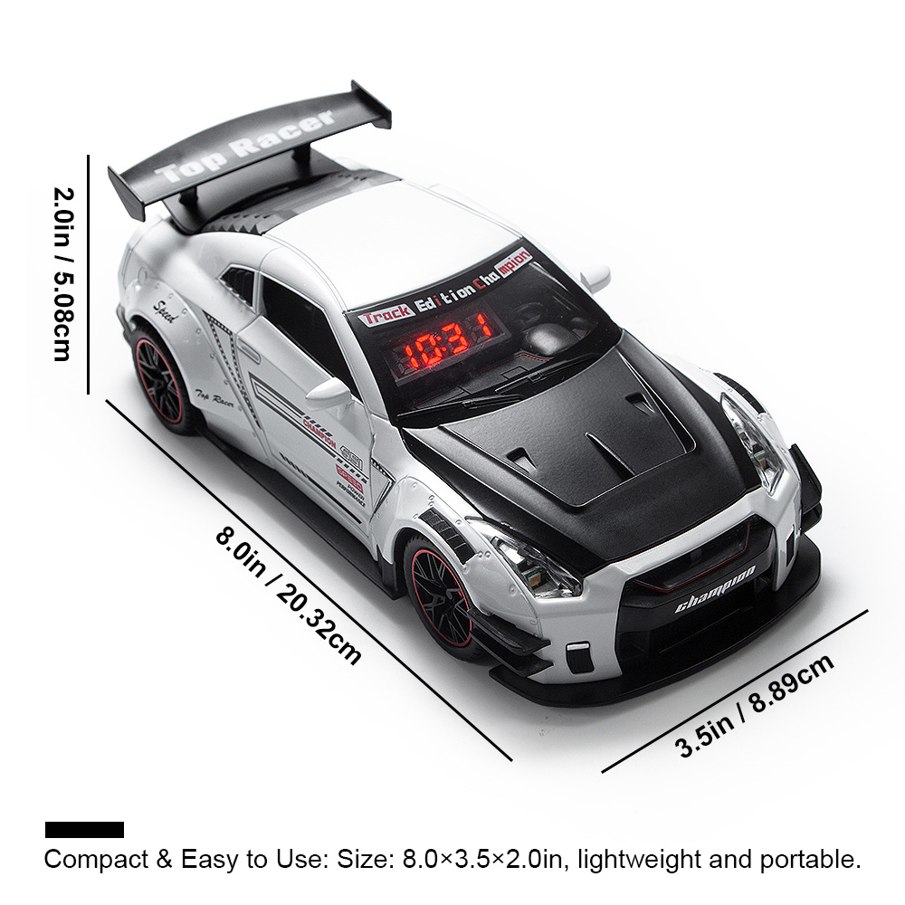 1SET  Kids Supercar Alarm Cloc - Kids Toys Car avaliação e preço