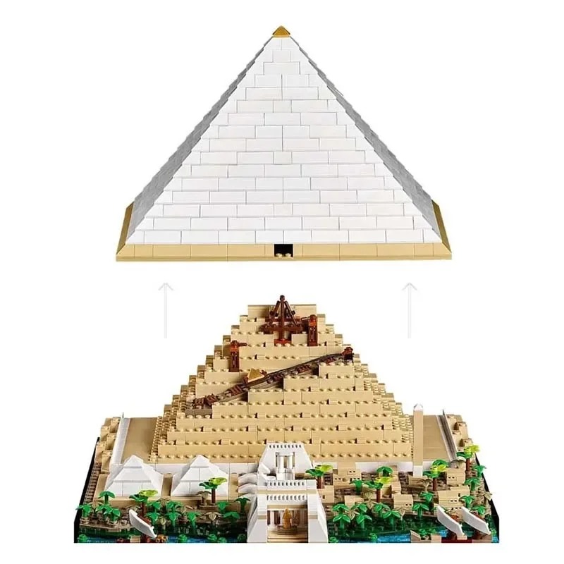 Bandai 21058 1476PCS Pyramid o - Kids Toys Egypt avaliação e preço
