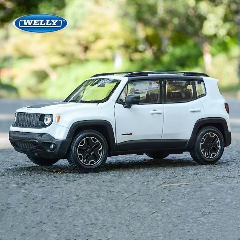 WELLY 1:24 Jeep Renegade Trail - Kids Toys Jeep avaliação e preço