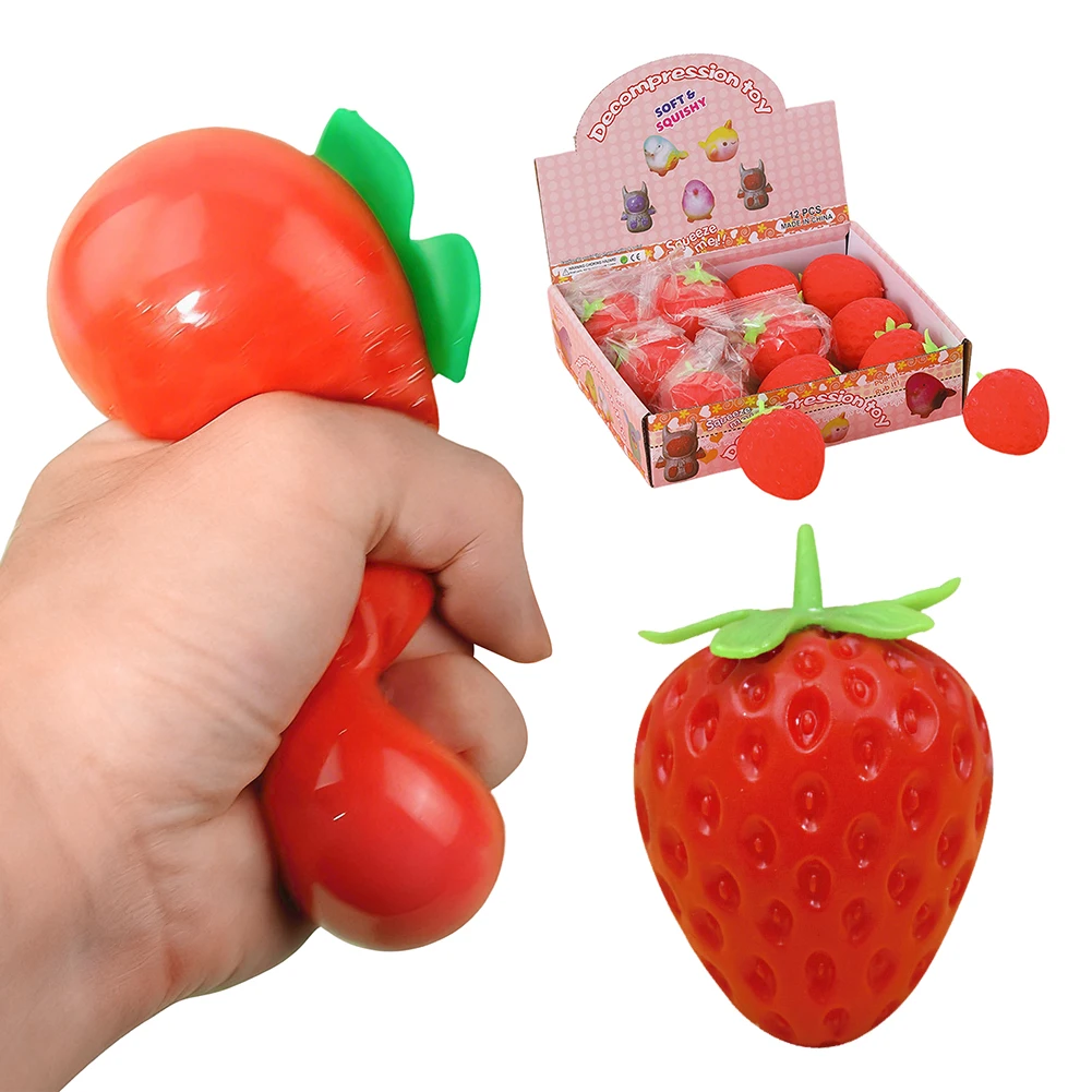 Life-Like Strawberry Squishy S - Kids Toys Car avaliação e preço