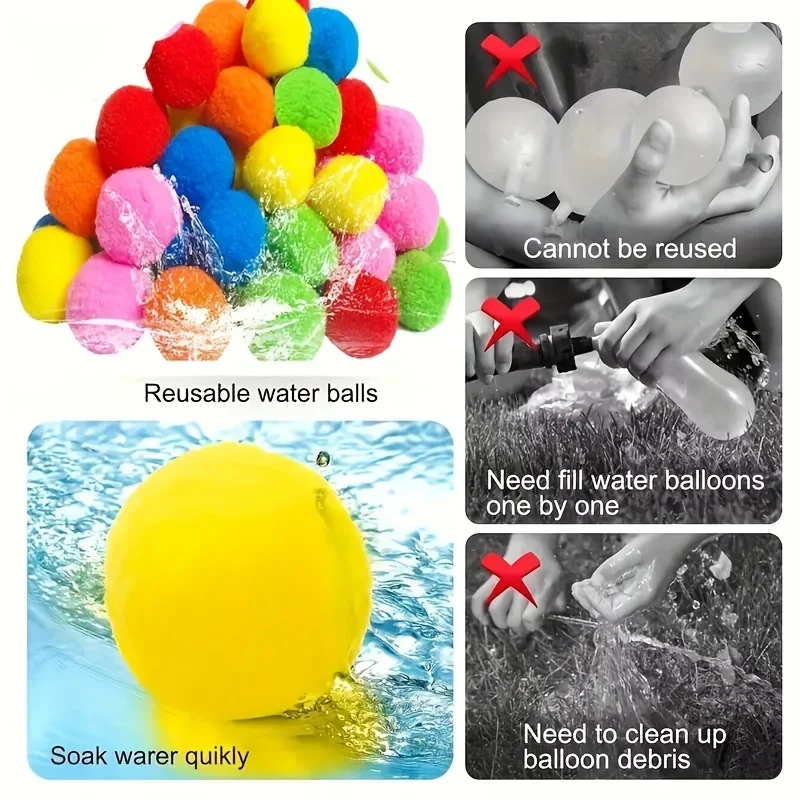 Fun Reusable Water Balls, Reus - Water Balloon Set avaliação e preço