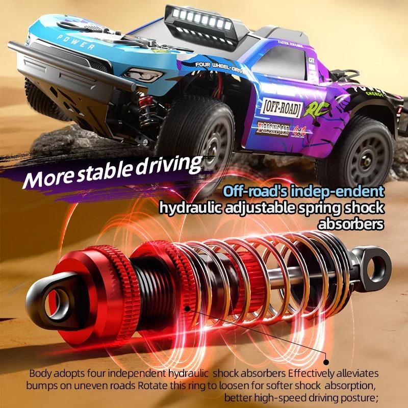 JJRC Q130 1:16 70KM/H 4WD RC C - Kid Toys And More avaliação e preço