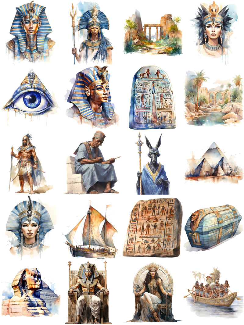Ancient Egypt Stickers Crafts  - Kids Toys Egypt avaliação e preço