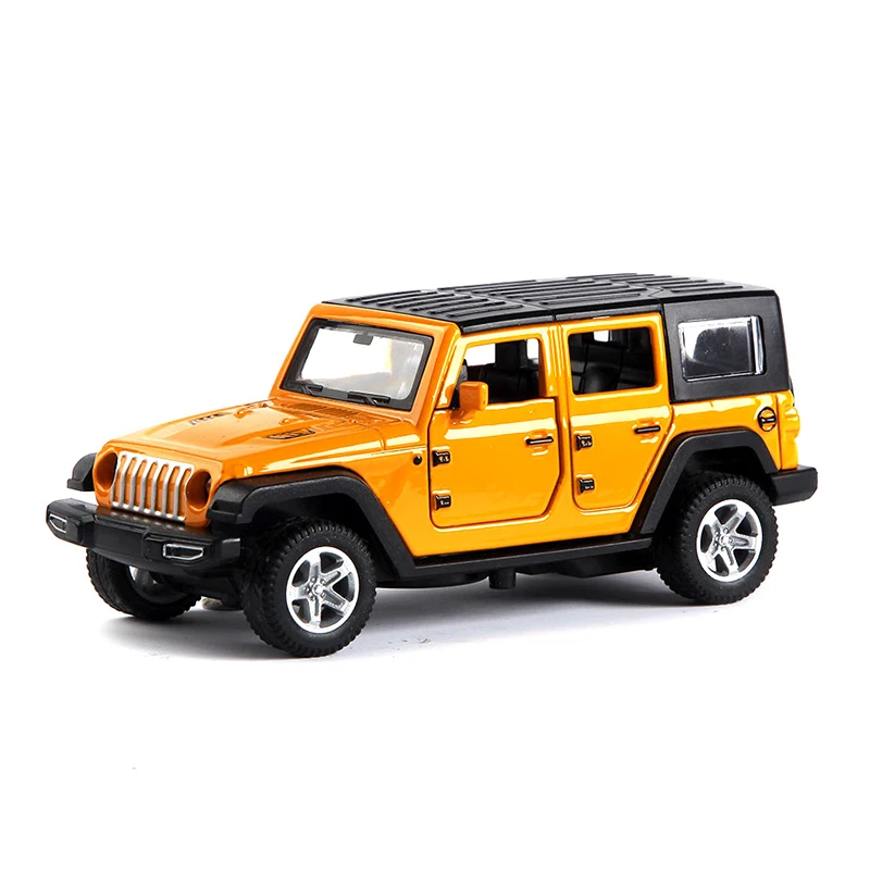 1:36 Alloy JEEPS Wrangler Car  - Kids Toys Jeep avaliação e preço