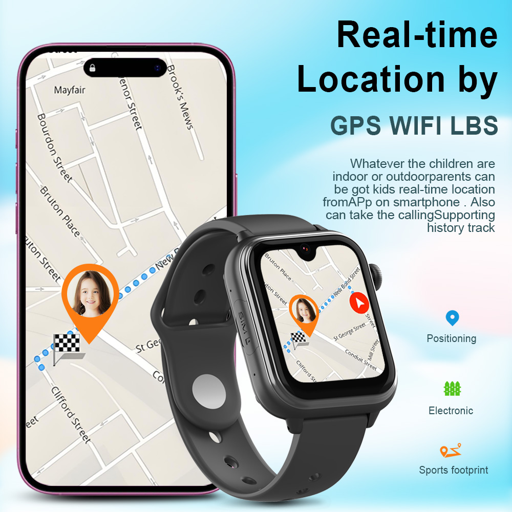 Wonlex KT37 GPS Smart Watch Ki - Kids Smartwatch Gps avaliação e preço