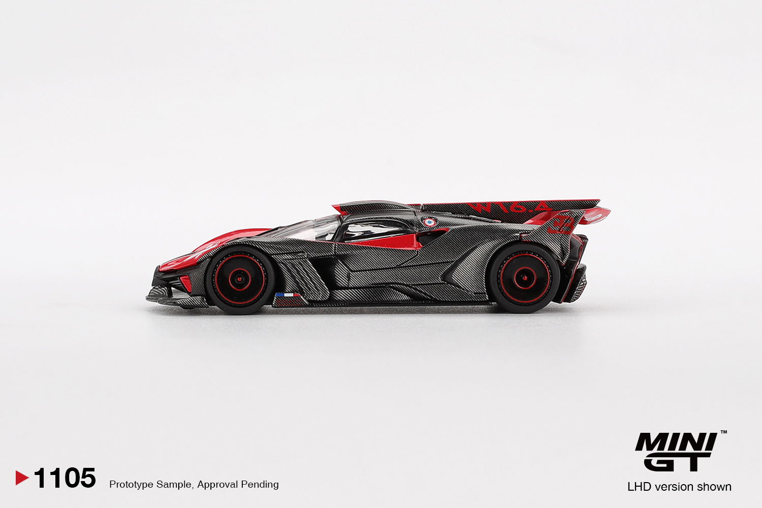 MINIGT 1/64 Bugatti Bolide Red - Kids Toys Car avaliação e preço