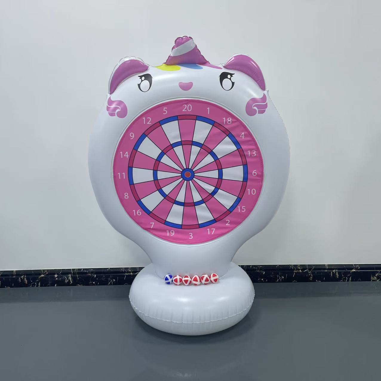 Inflatable Unicorn Throwing Ga - Kids Toys And Games avaliação e preço