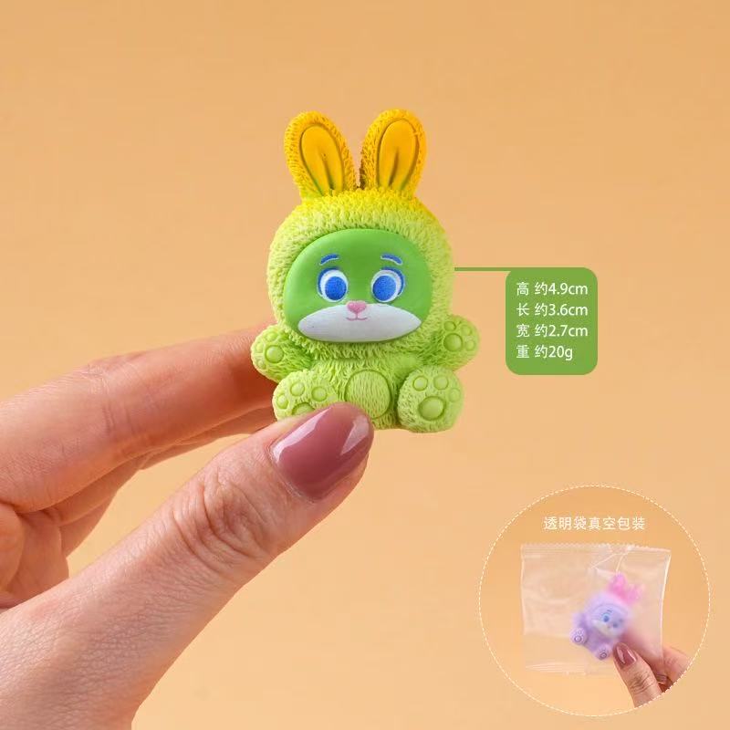 Cartoon Resin Rabbit Animal Po - Kids Toys Car avaliação e preço