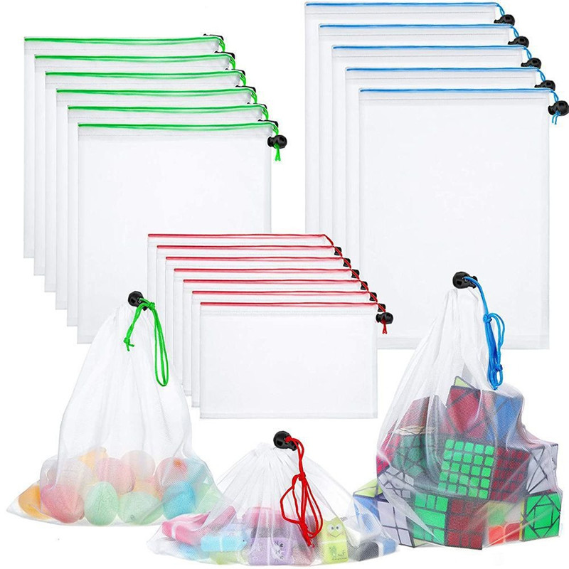 3pcs Drawstring Toy Storage Ba - Kid Toys And More avaliação e preço